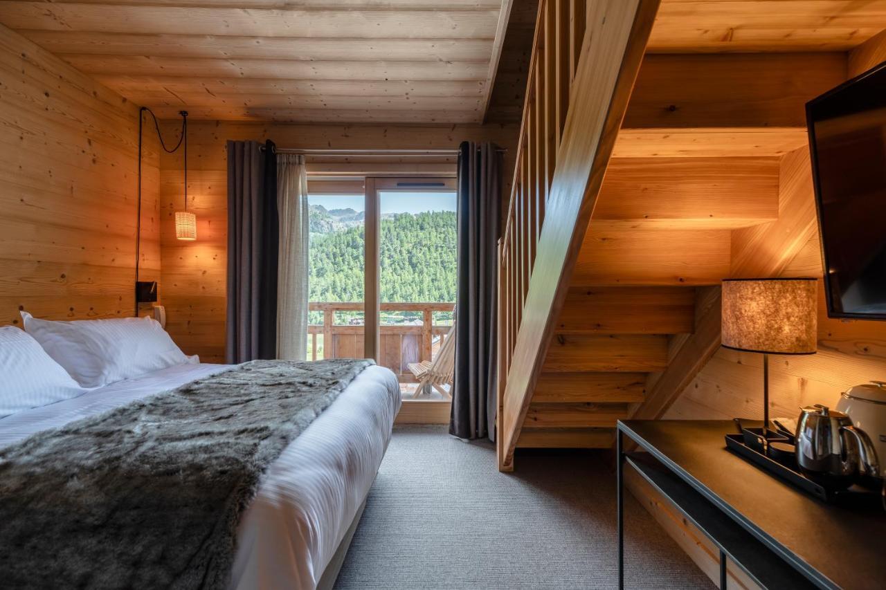 Le Chalet Blanc Hôtel&Spa Montgenèvre Exterior foto