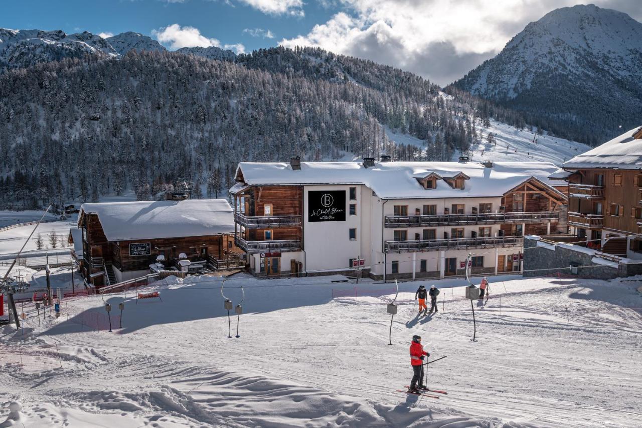 Le Chalet Blanc Hôtel&Spa Montgenèvre Exterior foto