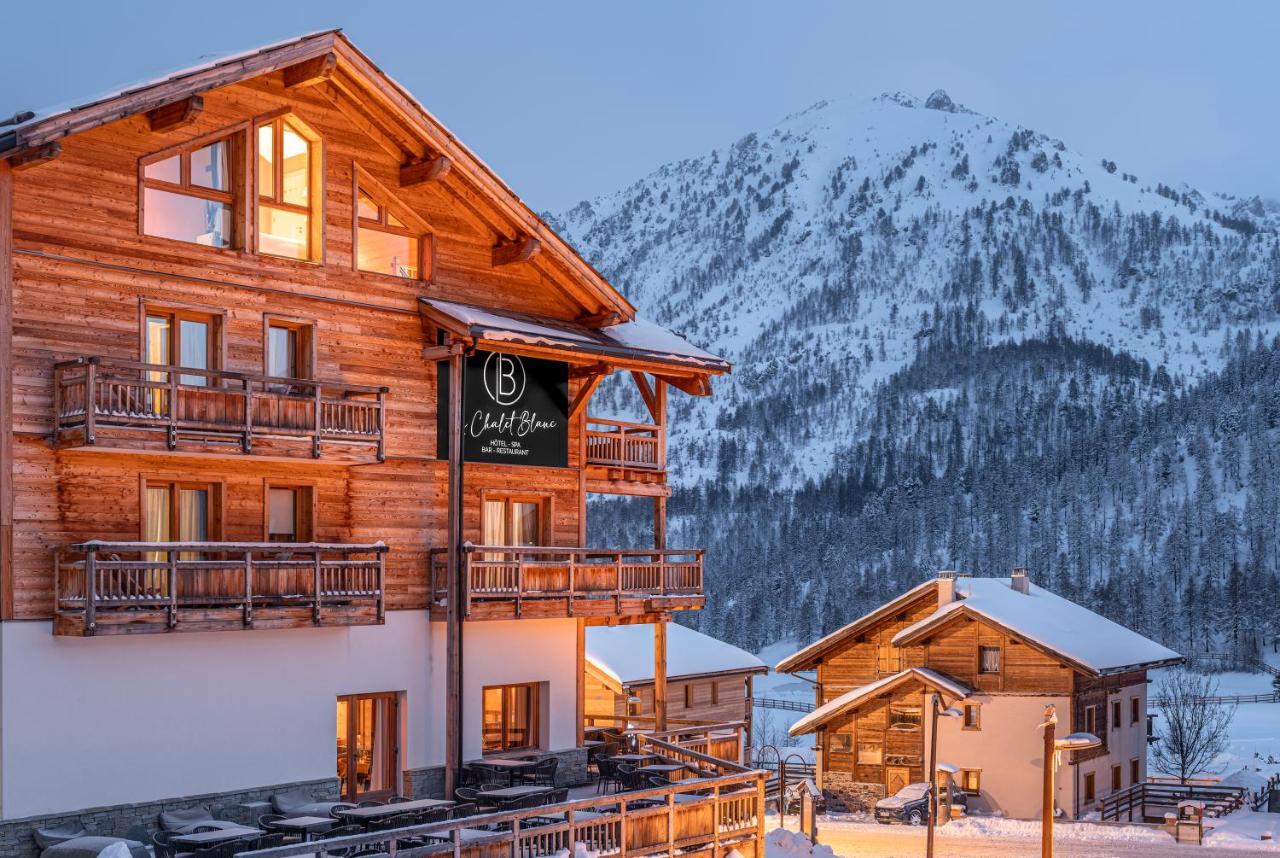 Le Chalet Blanc Hôtel&Spa Montgenèvre Exterior foto